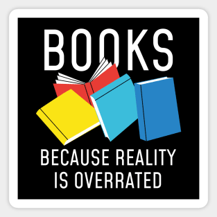 Books Reality Overrated Magnet